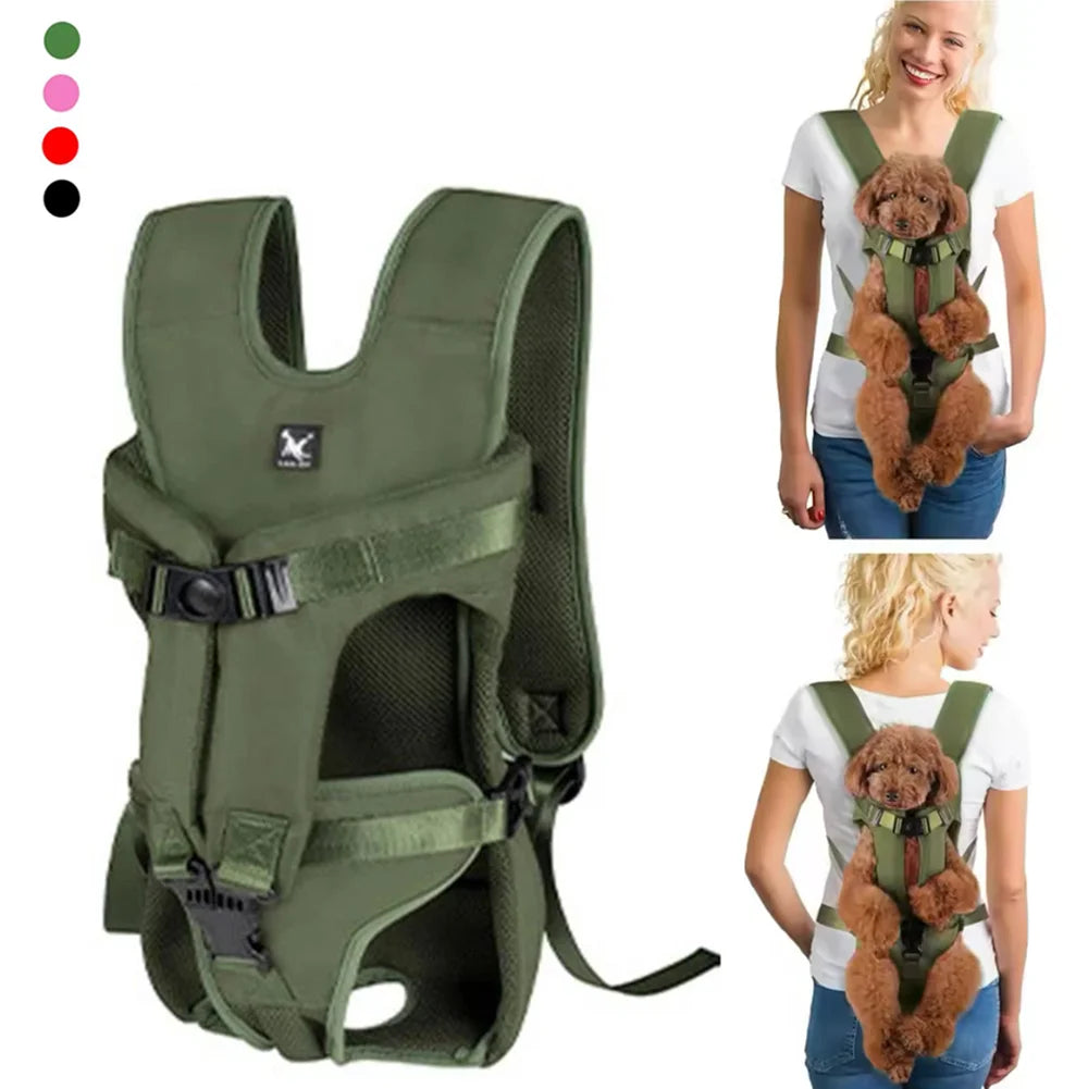Front Travel Pet Backpack - Small & Medium Dog Carrier