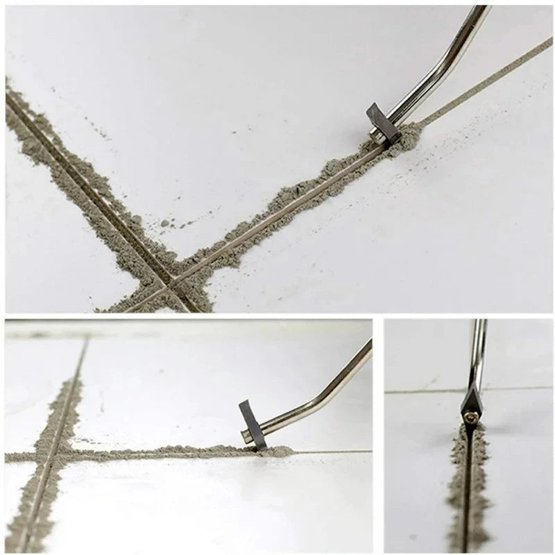 Tungsten Steel Tile Grout Remover with Replaceable Blade - view 12