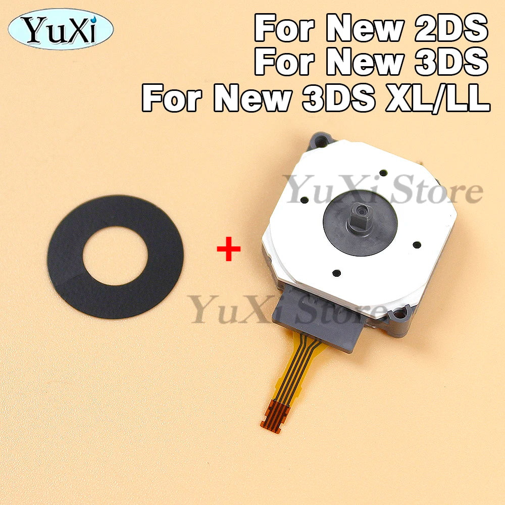 1pc 3D Analog Joystick Thumb Stick for New 3DS XL LL New 2DS for 3DS 2DS Game Console Original Thumbstick Module Replacement