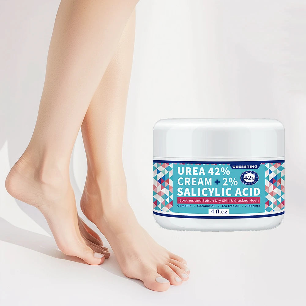 Urea Foot Care Cream Cracked Heels Mask Dry Skin Intensive Moisturizing Treatment Callus Remover Repair Anti-drying Exfoliating