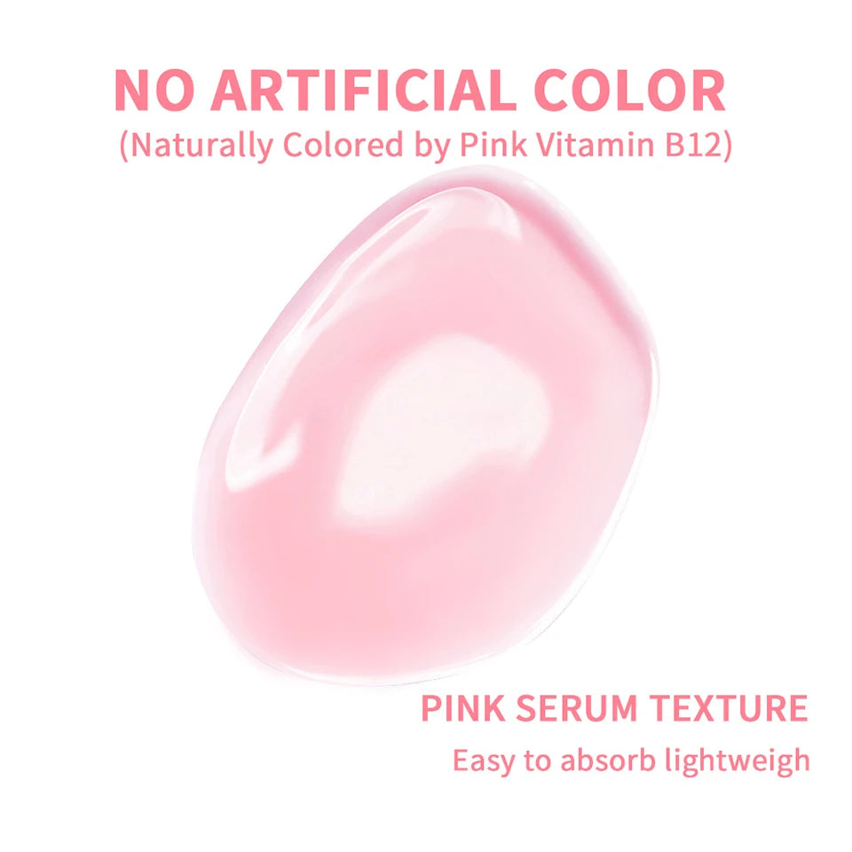 Salmon DNA PDRN Pink Peptide Serum Pink Glow Serum Remove Skin Darkness Hydrating Moisturizing Firming Korean Skincare