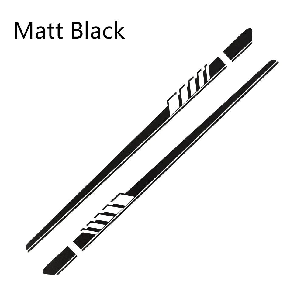 Car Side Line Vinyl Decal – Compatible with Mercedes-Benz W203 W204 W205 W212, C-Class, GLC, CLA, GLA