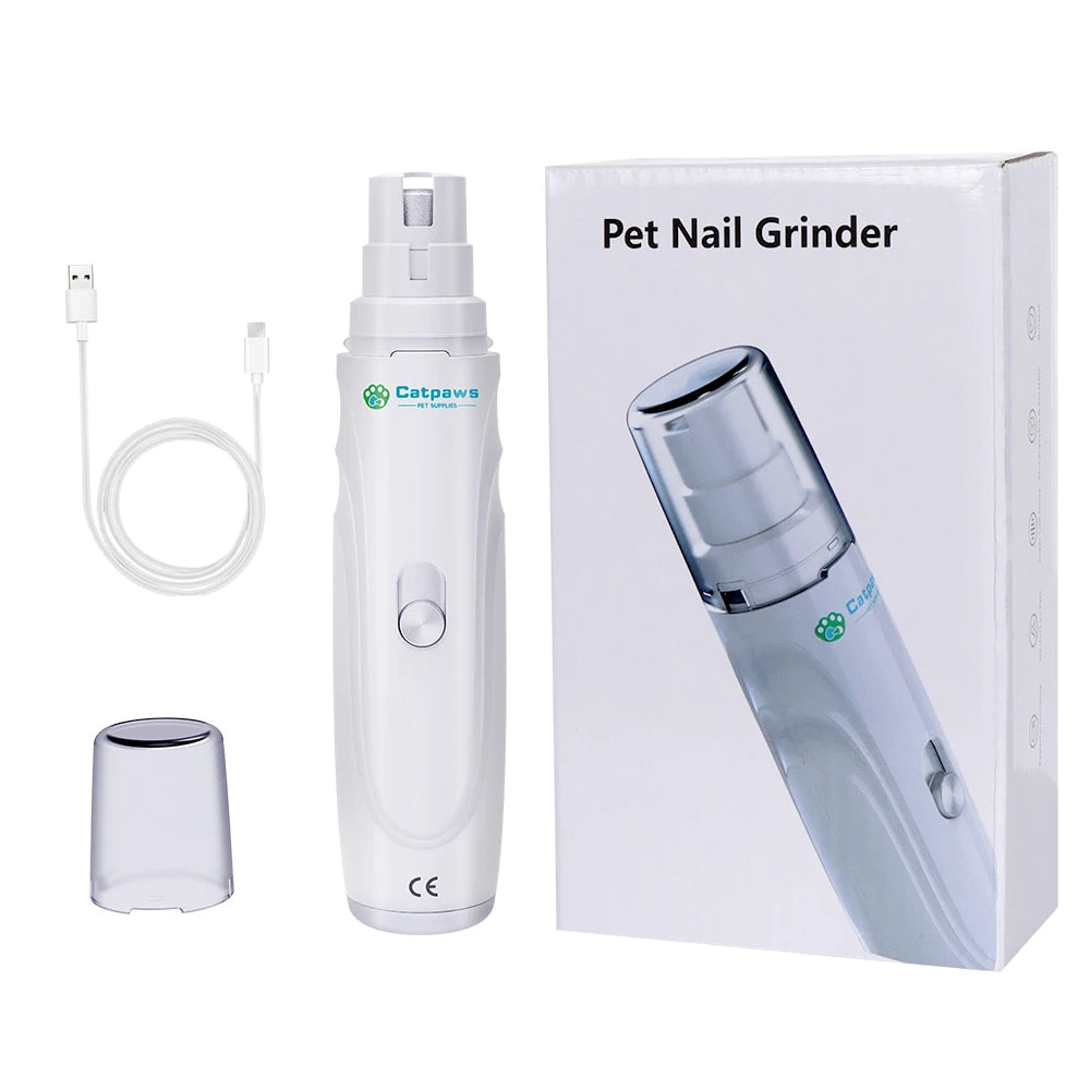 Rechargeable Dog Nail File - Quiet 2-Speed Paw Grinder – photo 7
