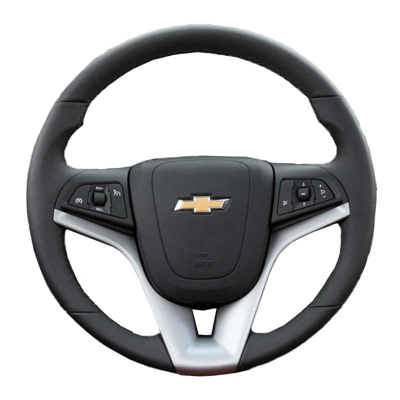 Nappa Leather Customized Car Steering Wheel Cover For Chevrolet Cruze Hatchback Sedan 2009-2014 Aveo 2011-2014 Orlando 2010-2015