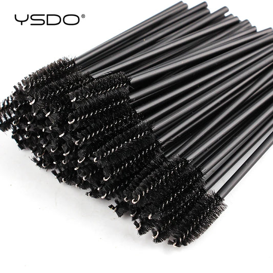 5/50 Pcs Eye Lash Brushes Eyebrow Brush False Eyelashes Extension Tools Mascara Wands Applicator Spoolers Lashes Cosmetic Tool