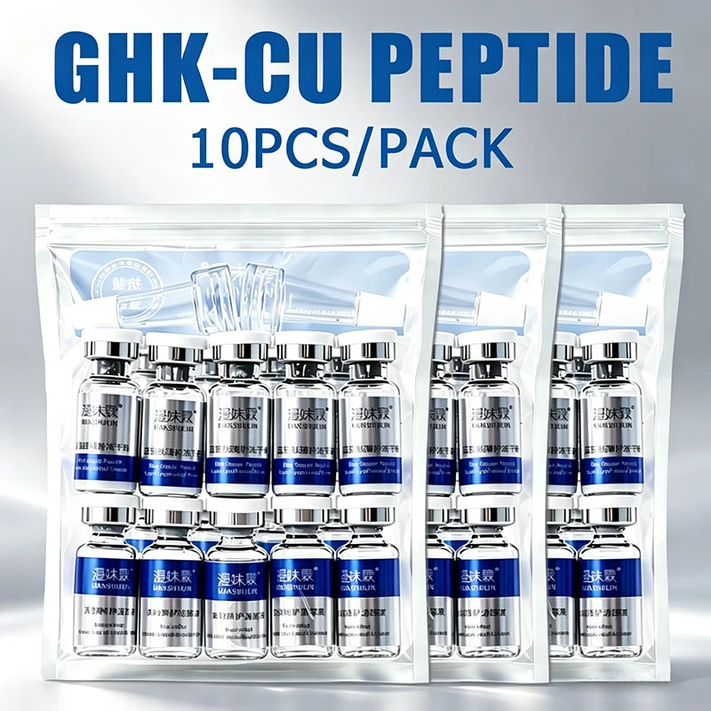 GHK-CU Blue Copper Lyophilized Powder Repair Firmng Serum Hydration Brightening Essence Improve Elasticity Skin Care