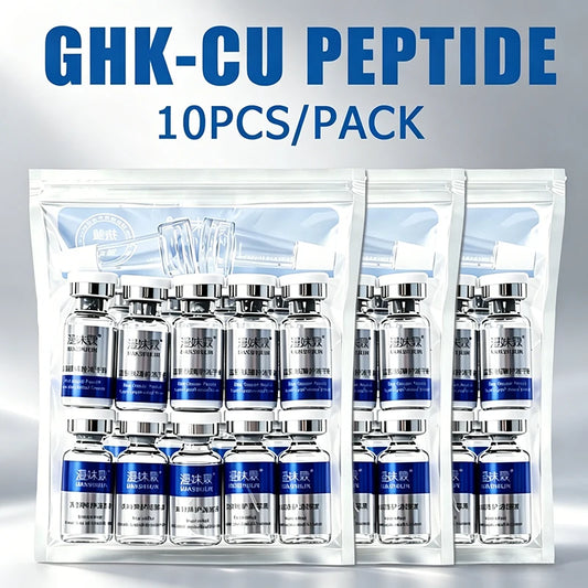 GHK-CU Blue Copper Lyophilized Powder Repair Firmng Serum Hydration Brightening Essence Improve Elasticity Skin Care