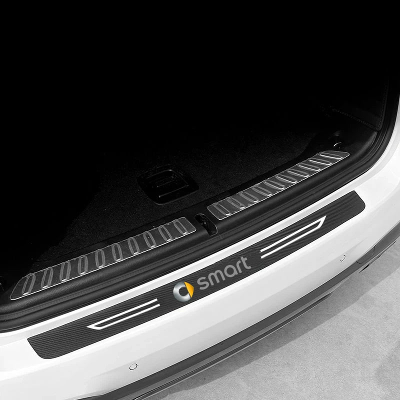Carbon Fiber Door Threshold Protective Strip – Compatible with Smart Fortwo 450 451 453 & Forfour