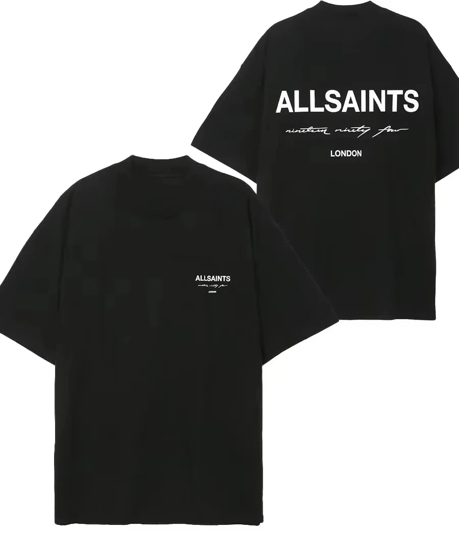 Printed Cotton T-Shirt — Unisex Short Sleeve Summer Top