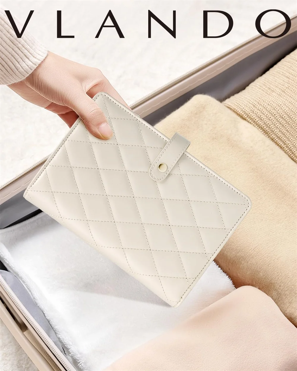 Jewelry storage box, storage bag, convenient jewelry storage book ring binder, transparent zipper velvet jewelry bag, travel ess