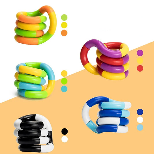 Twisted Ring Magic Fidget Toy for Kids - Stress Relief & Fun