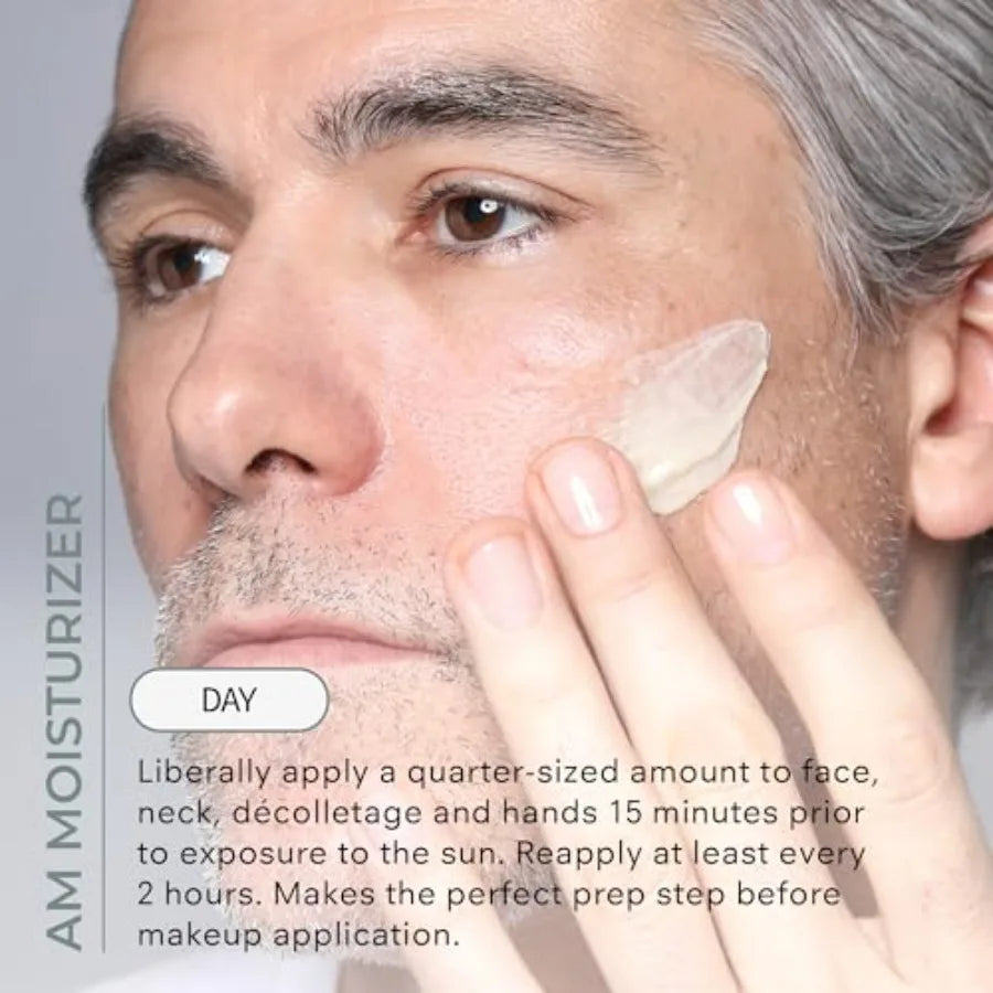 Peptide-Rich Defense Face Moisturizer - Hydrating Face Lotion with Broad Spectrum SPF 50 Sunscreen for Dark Spots, Fine Lines W