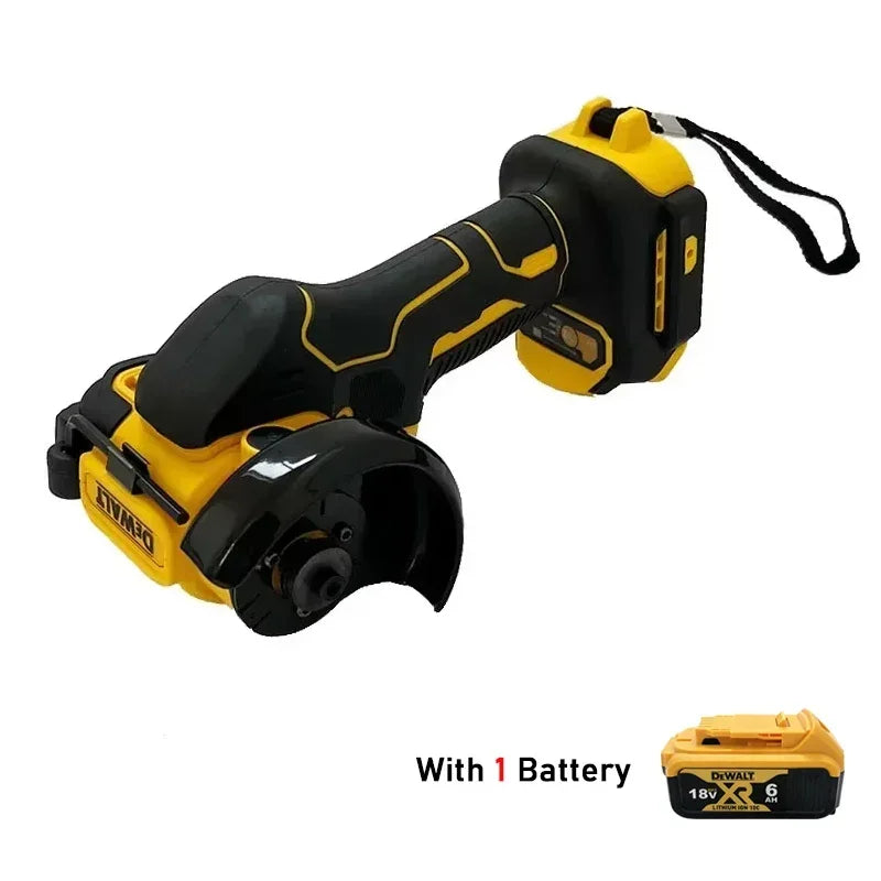 DEWALT Cordless Grinder Cutting Machine Grinding Polishing Machine Electric Diamond Cutting Grinder Power Tools Angle Grinder