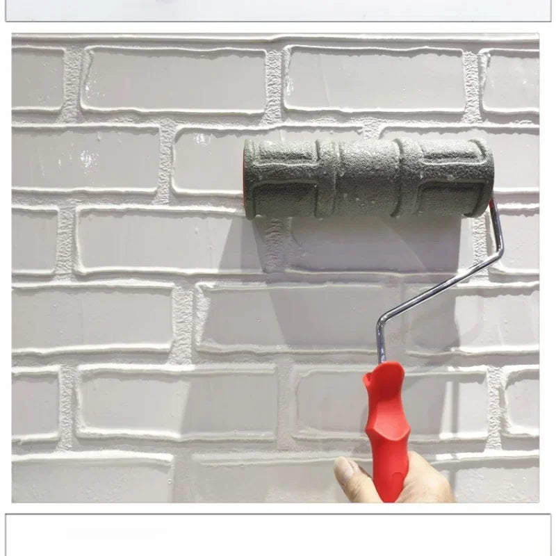 Brick Pattern Embossing Paint Roller, 10 Inch