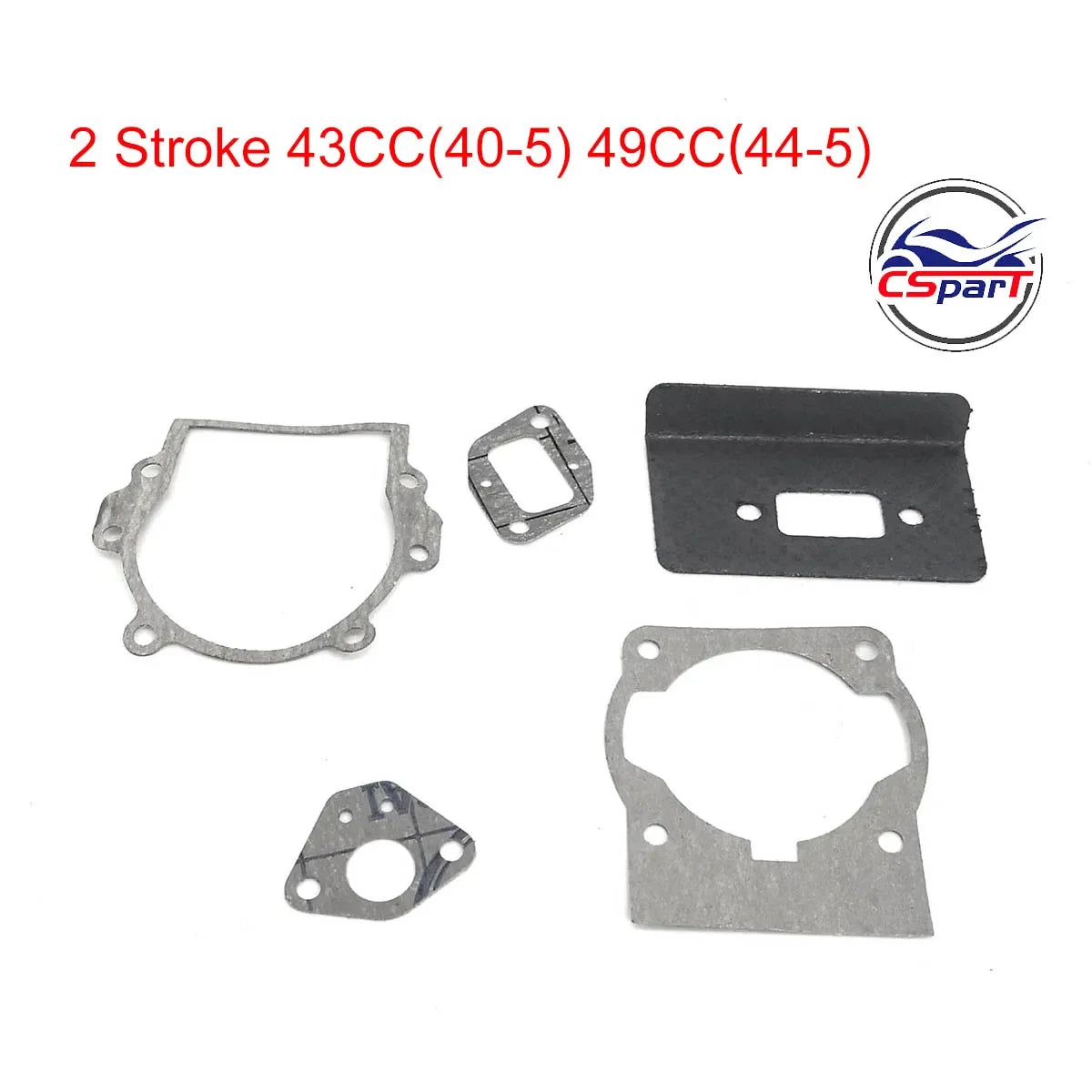 Racing 40-5 40-6 44-5 44-6 40mm 44mm 10mm 12mm Piston Kit 43CC 47CC 49CC Brush Cutter Trimmer Mini Moto ATV Dirt Pit Bike Part