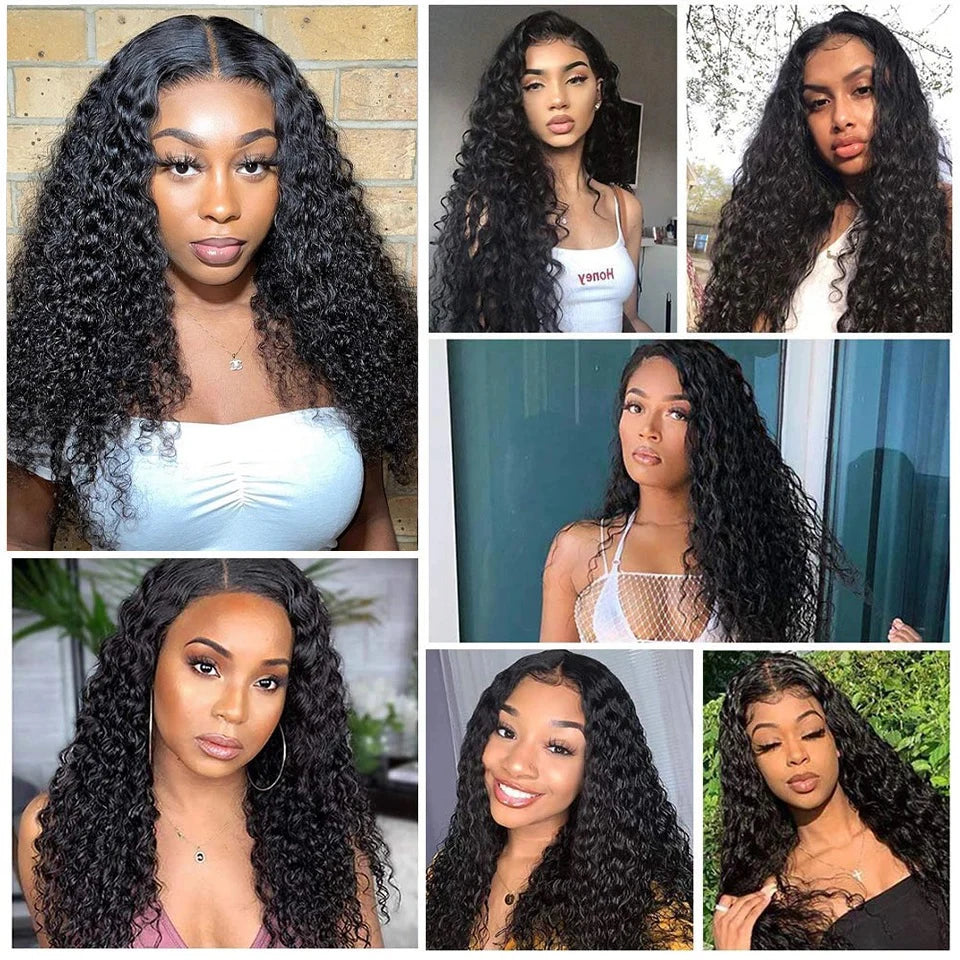 Afro Kinky Curly Clip in Hair Extensions Real Human Hair for Women Brazilian Kinky Curly Human Hair Clip in Extensions 8Pcs 120G