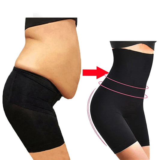 Women's Underwear High Waist Shaping Boyshort Panties Body Shaper Tummy Control Butt Lifting Slimming Shorts Workout Shapewear