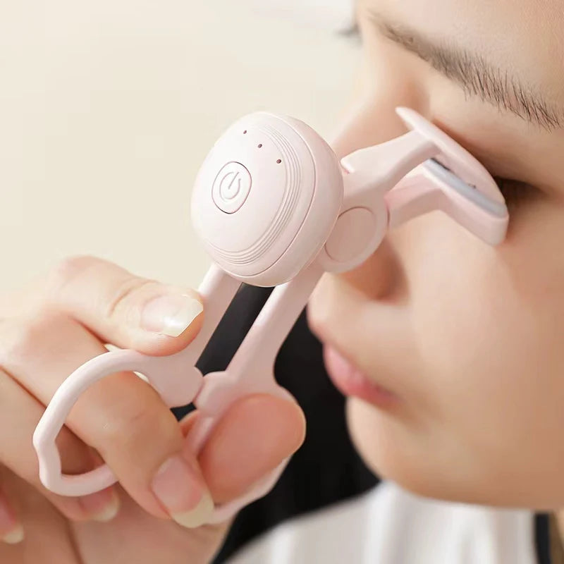 Eyelash Curler, Rechargeable Electric Eyelash Curler, Electric Heated Eyelash Curler for Long-Lasting Curling and Shaping