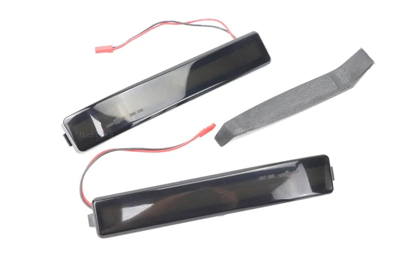 Smoked LED Dynamic Turn Signal Mirror Lights for Ford F-150 Raptor 2010–2014