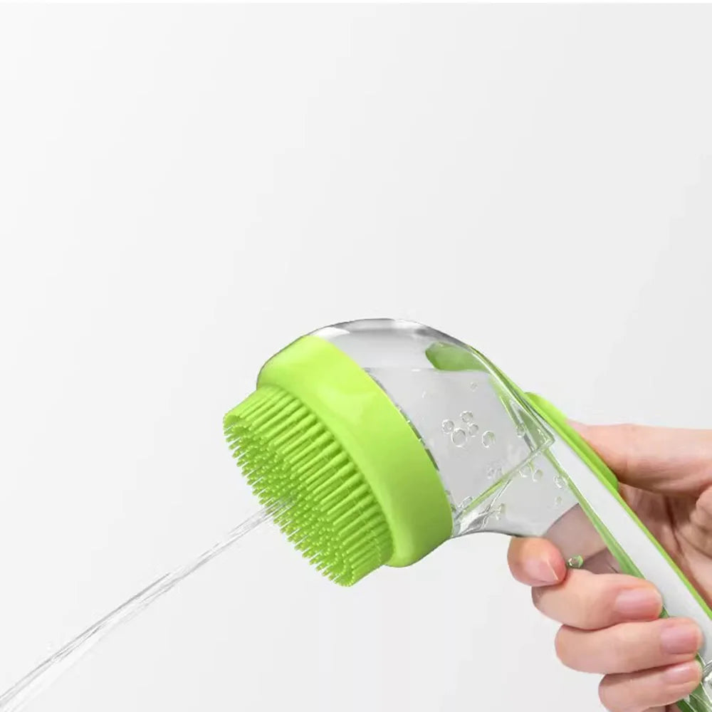 Pet Bath Brush for Dogs & Cats - Massage Scrub Grooming Tool – photo 2