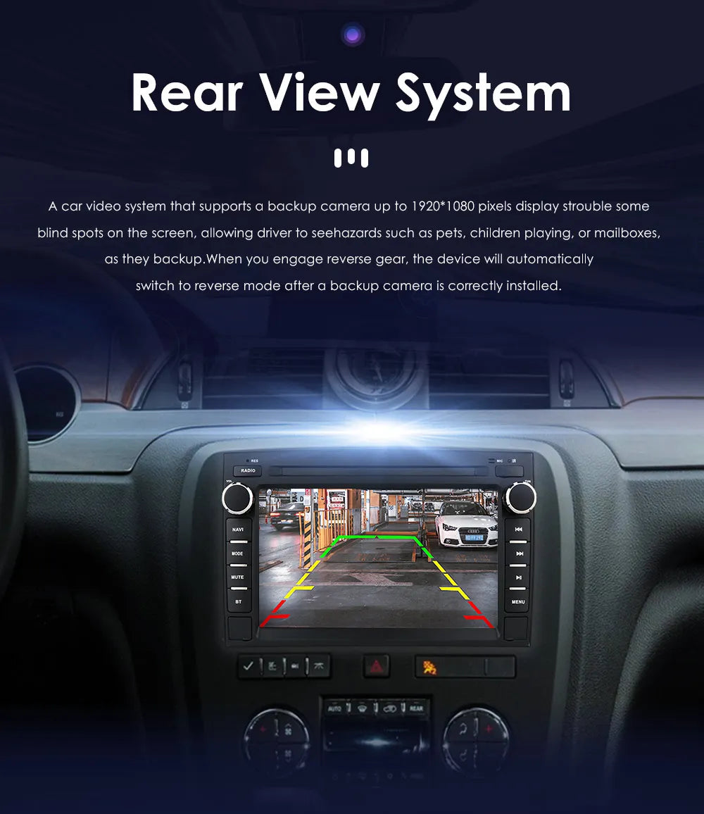 7" Android Car Stereo with GPS & Bluetooth — Chevrolet Silverado, Impala, Traverse & GMC Sierra