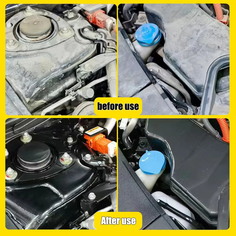 Car Engine Bay Cleaner — Waterless Oil and Grease Remover Spray