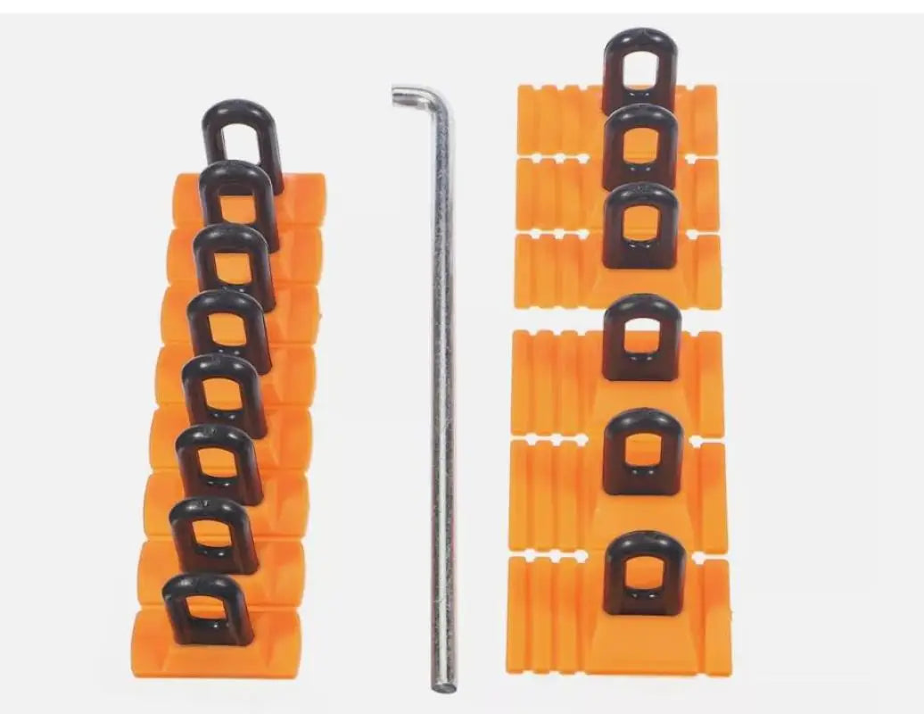 4PCS Car Body Repair Dent Remover Tools Kit Dent Repair Heavy Duty Paintless Strong Dent Puller Handle Lifter Glue Tabs