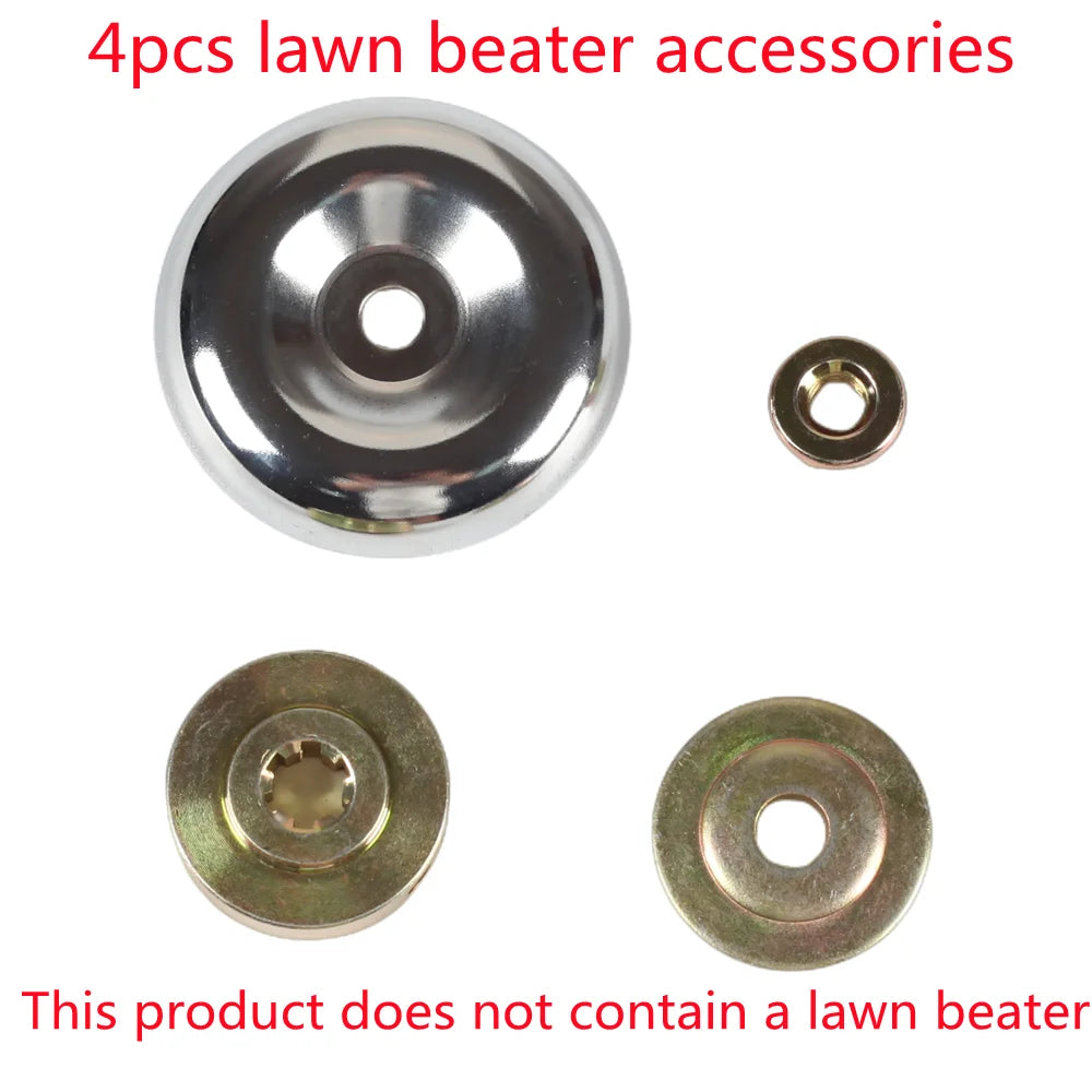 Upgraded 6/8 inch weed brush cutter head lawn mower universal lawn mower head wire wheel brush garden trimmer head