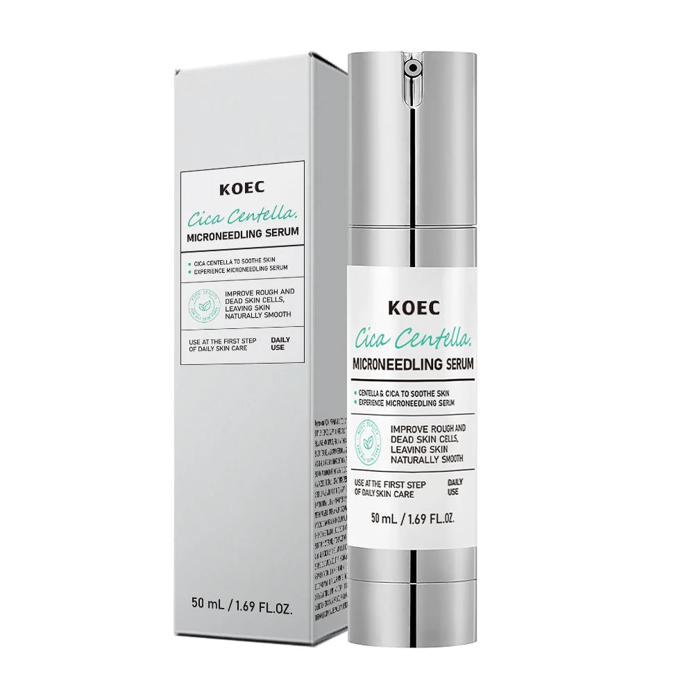 Spicule Microneedling Serum,Pore Exfoliation,Centella Asiatica Propolis Aloe Extract Moisturizing Booster,Korean Glass Skin Care