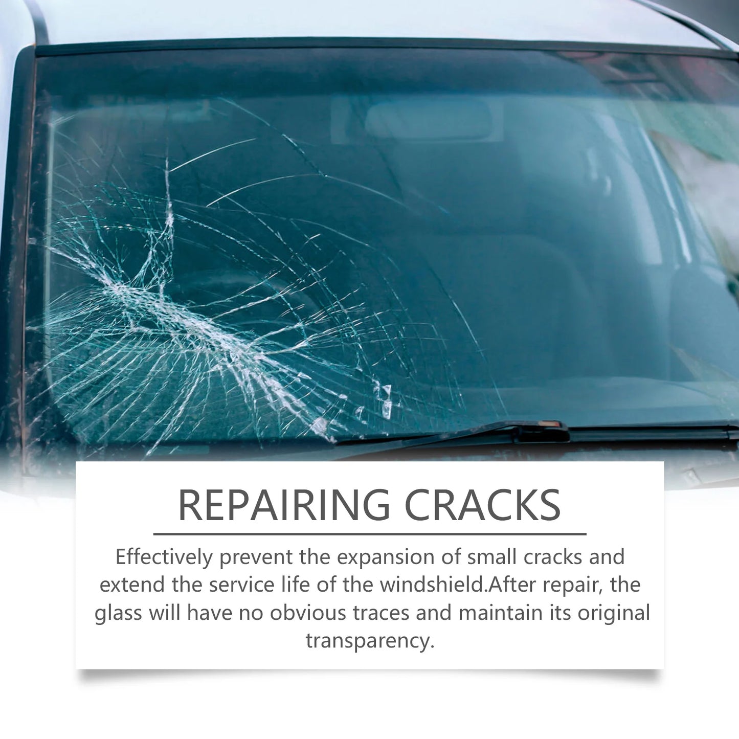 Cracked Glass Scratch Repair Kit Vehicle Windscreen Nano Fluid Filler Quick Fix Windscreen Scratch Restore Fluid For Glass
