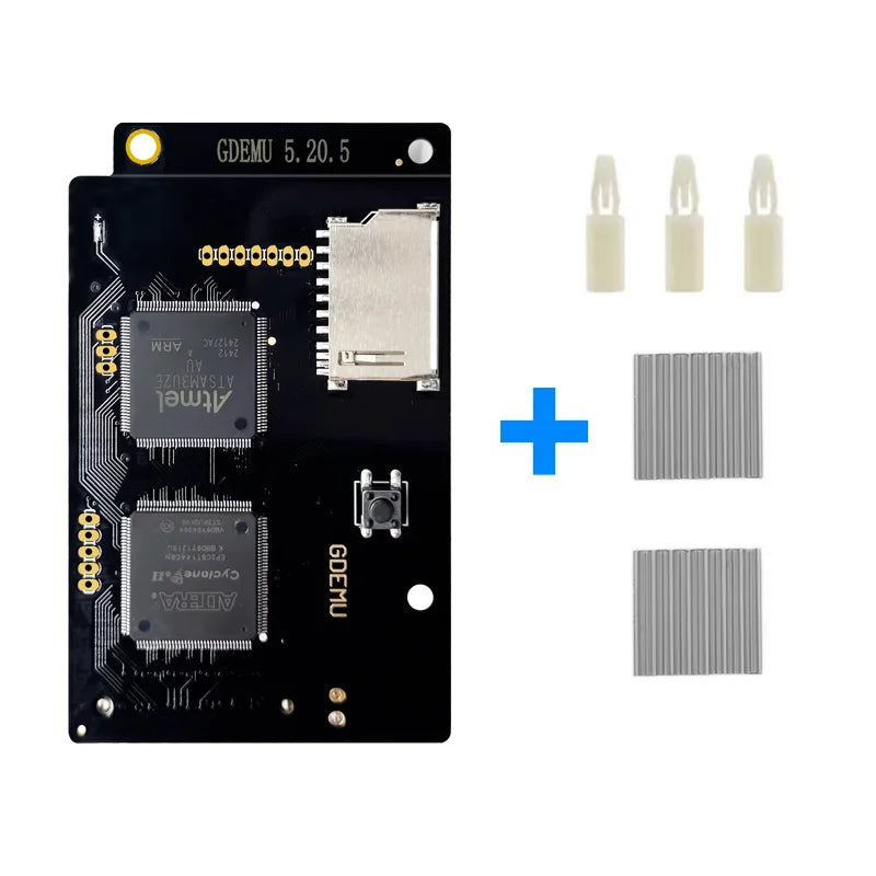 GDEMU V5.20.5 For SEGA Dreamcast Optical Drive Emulation Board and Remote Card Mount Kit DC Console GDU DC VA1 Gdemu Board
