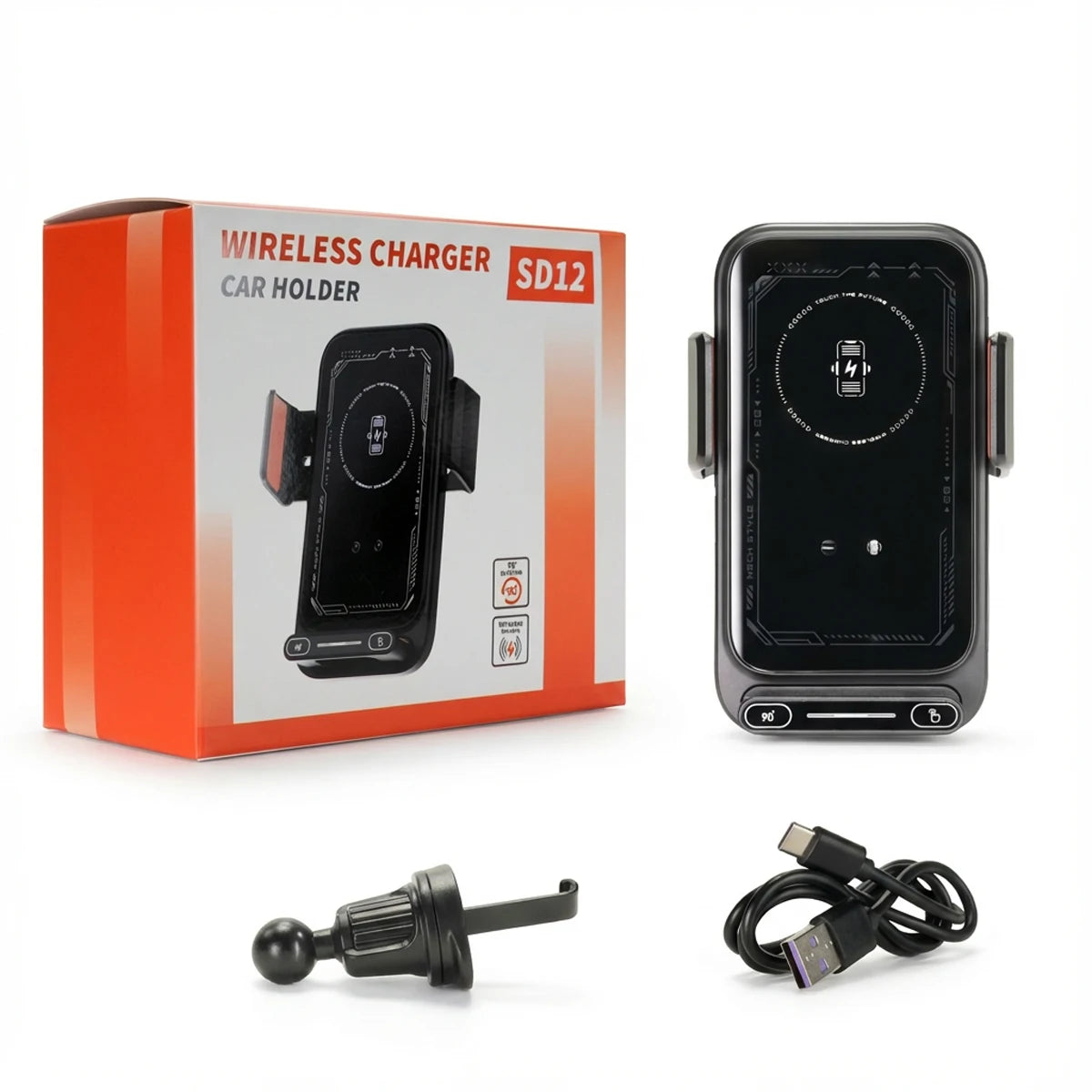 Magnetic Phone Mount with Wireless Charging for Ford F-150 Raptor 2019–2020