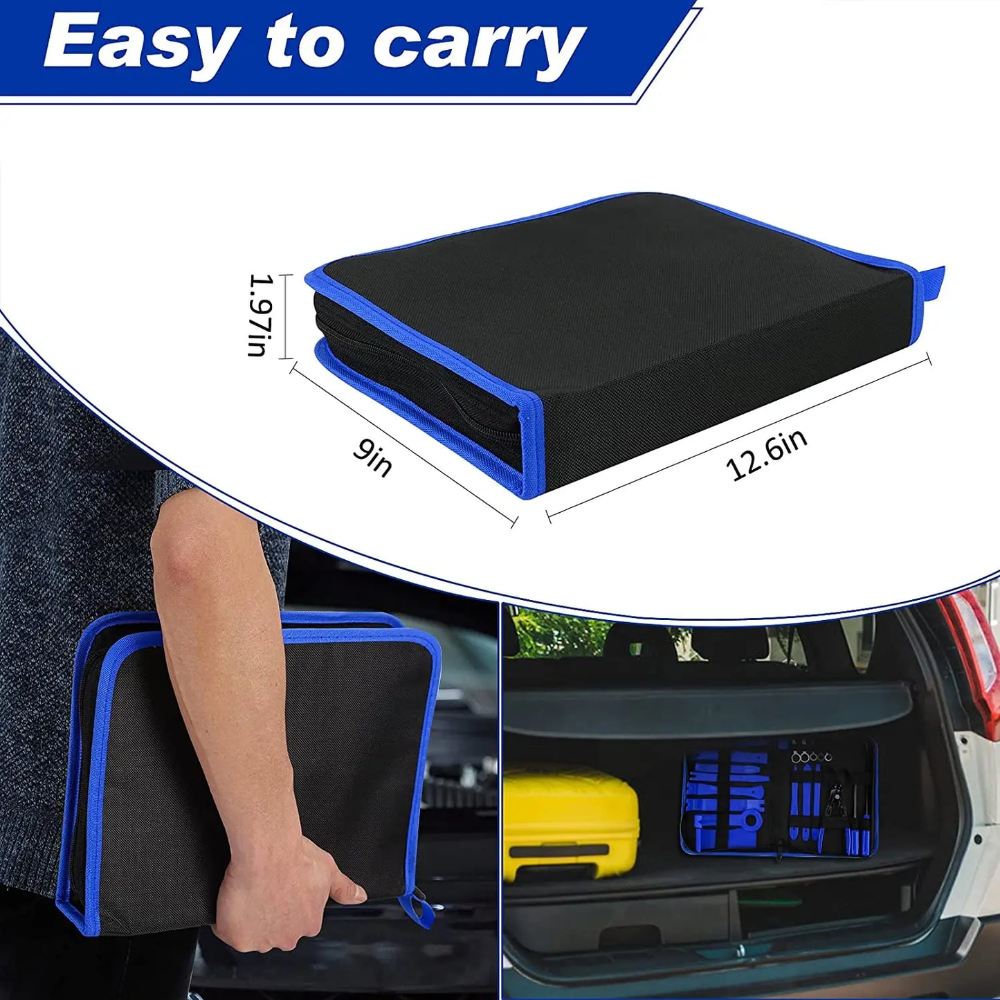 Car Interior Disassembly Tool Trim Removal Tools Kit Auto Removal Tool Kit Door Panel Radio Stereo Audio Dash Terminal Removal
