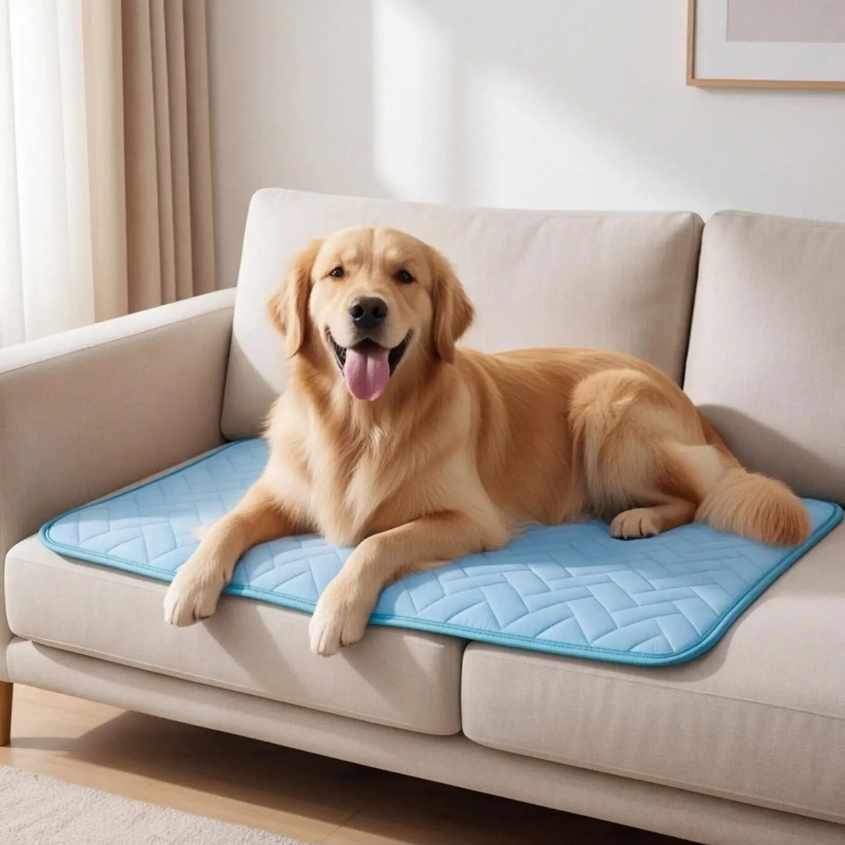 Dog Cooling Blanket - Extra Large Summer Ice Pad – photo 2