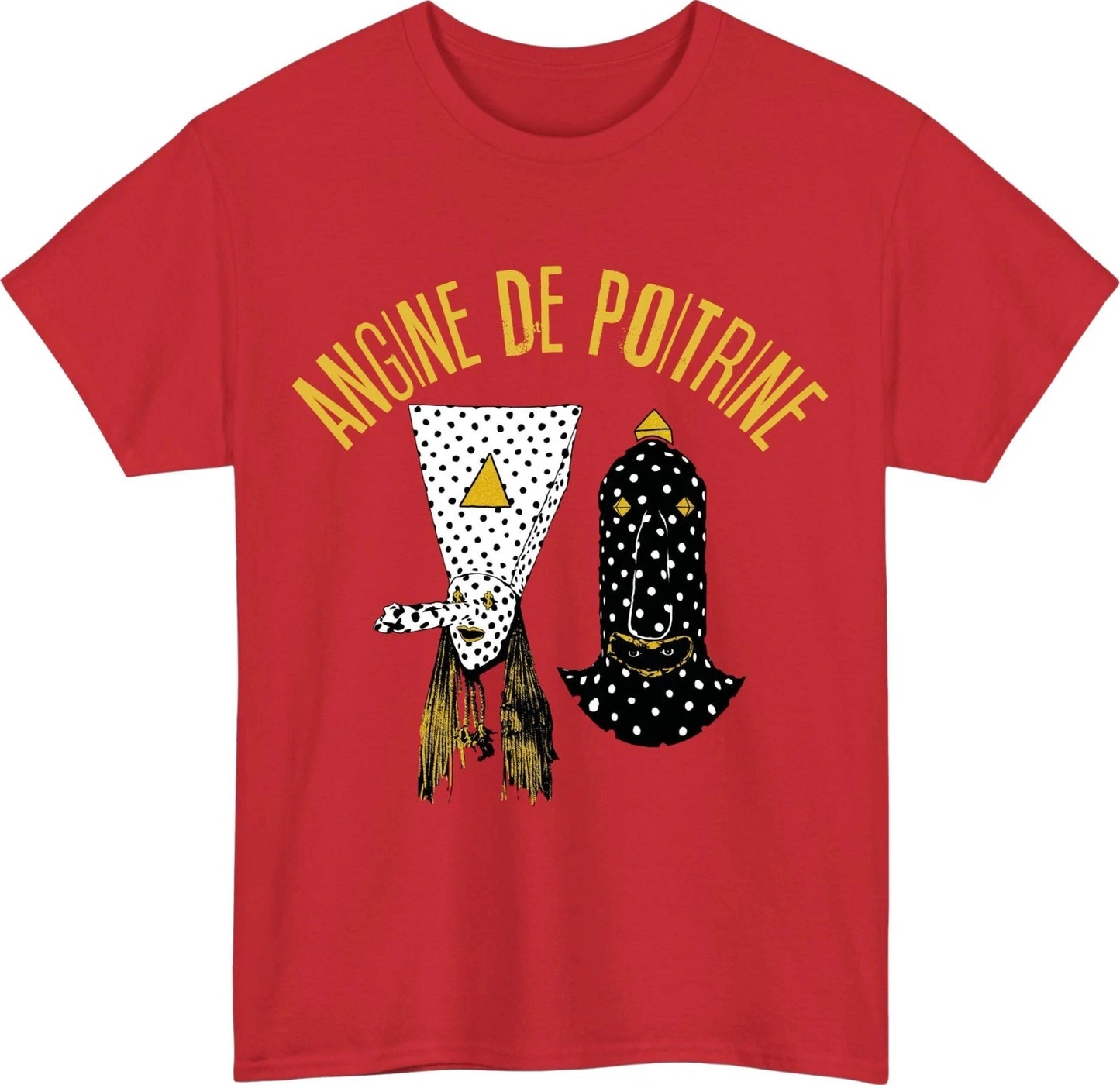 Angine De Poitrine T Shirt Women's Men Cotton Tee Casual Summer Oversized Streetwear O-Neck Novelty Trendy Vintage Harajuku Top