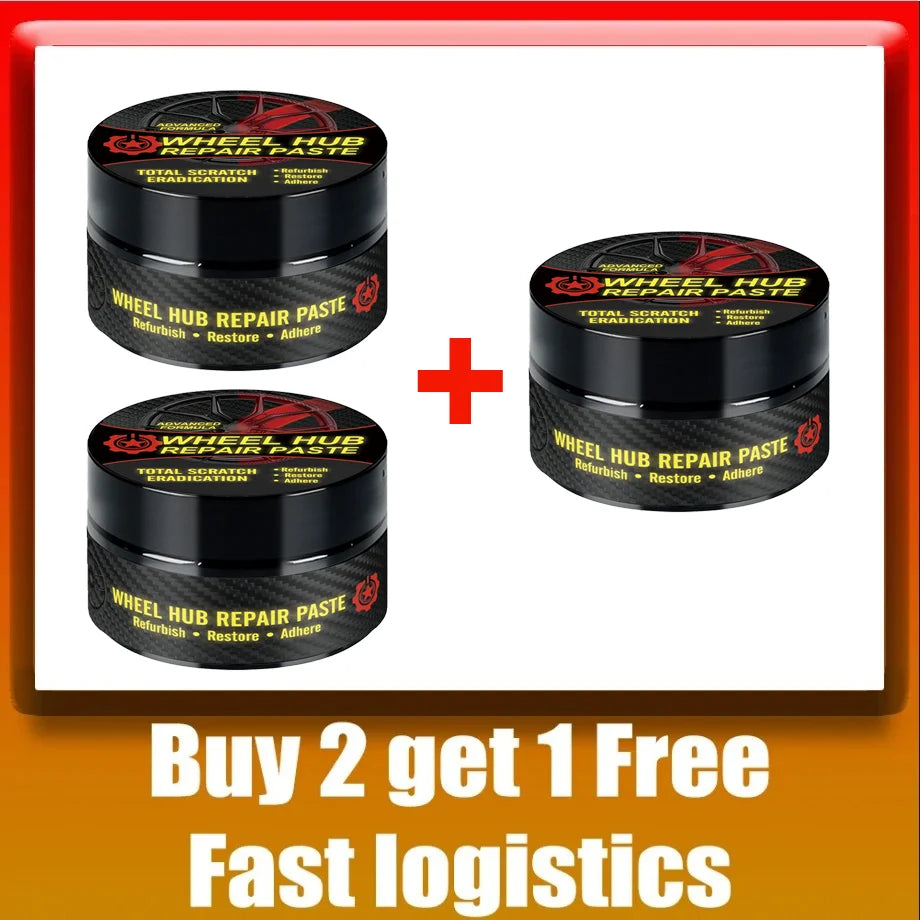 Car Wheel Rim Scratch Repair Paste — Alloy Refurbishment Kit