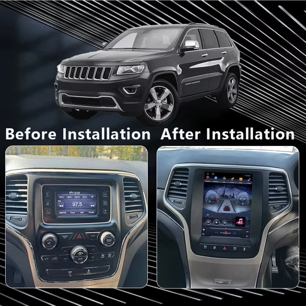 9. 7Inch For Jeep Grand Cherokee WK2 2014 - 2017 Wireless Carplay AutoRadio Car Radio Android 14 7862CPU Multimedia-player GPS