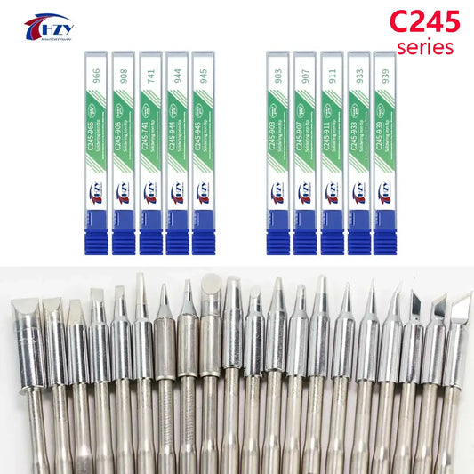 OEM C245 Series Soldering Iron Tip 773/774/710/912/766/931/966Tips Universal T245 Handle for T245 Soldering Station Phone Repair