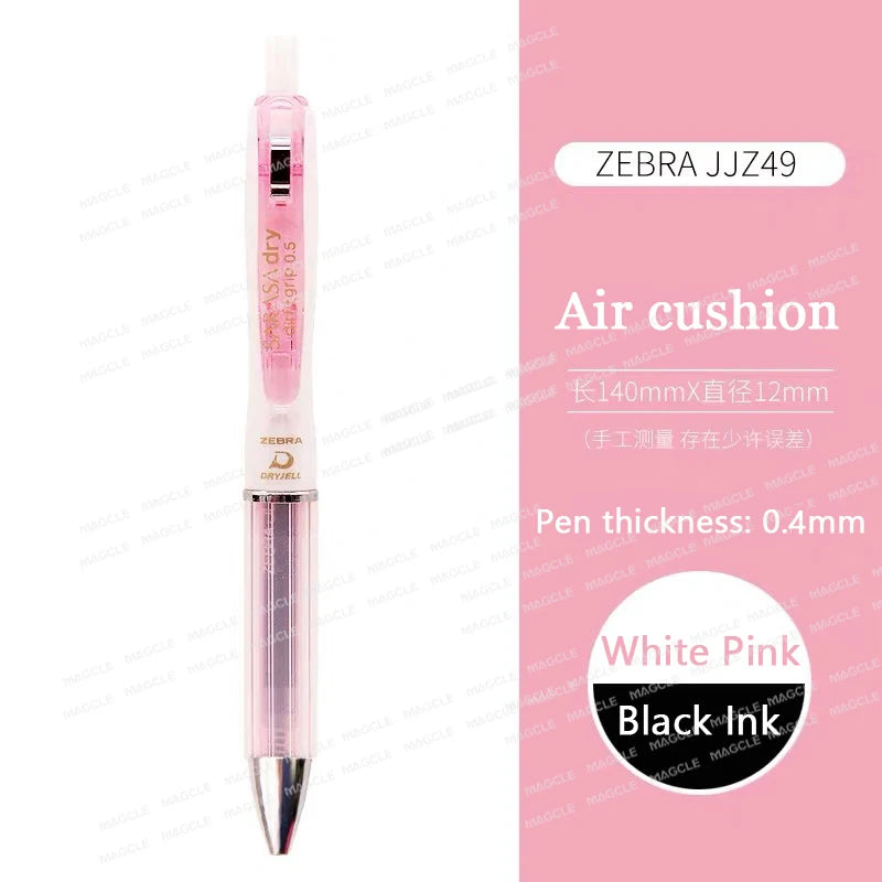 Zebra Japan SARASA Quick-Drying Neutral Pen JJZ49 0.4 Girfit Grip 0.5mm Signing Stylo Back to school aesthetic supplies statione