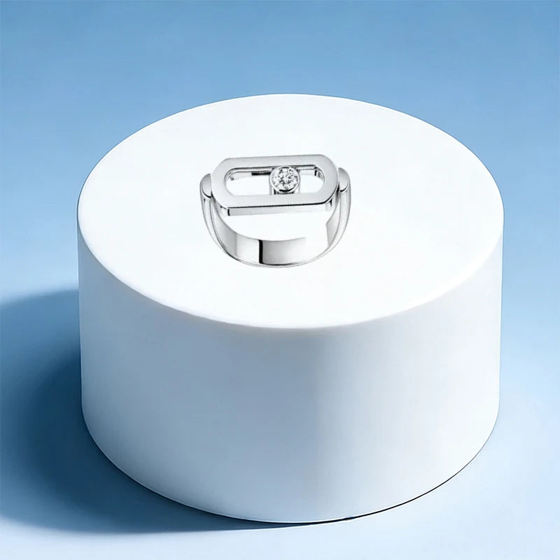 925 silver elegant ring - high-quality women's wedding party gift - DIY shining accessory