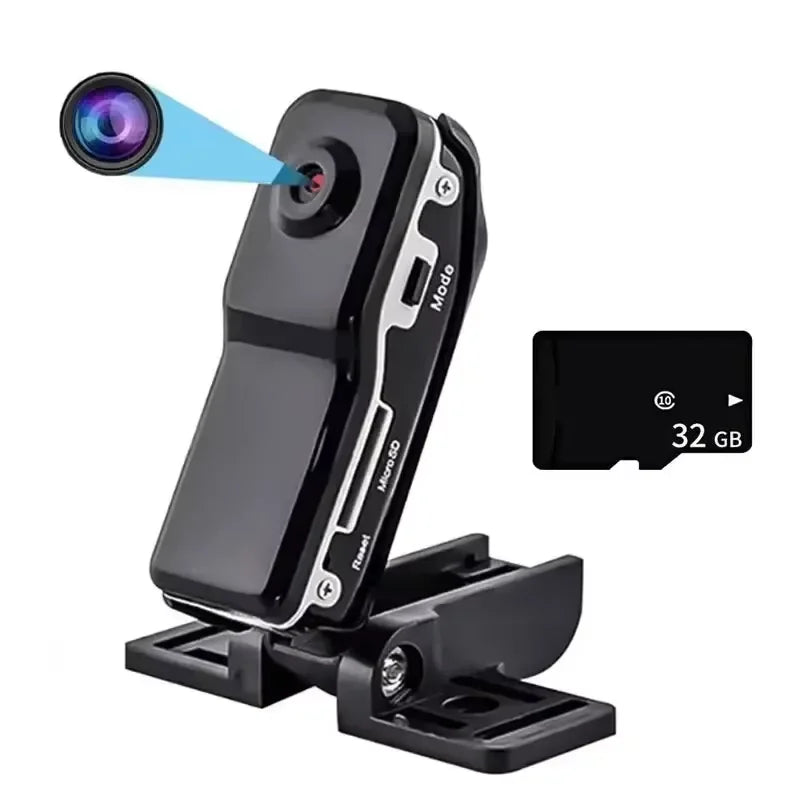 4K Mini DV Sports Camera — Portable Body Cam & Car DVR