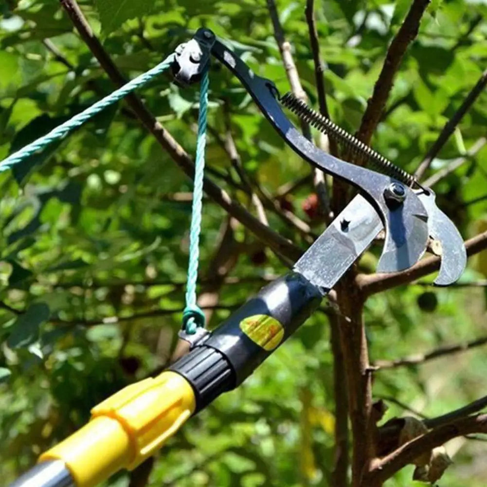 Telescopic High-Branch Pruning Scissors – Labor-Saving Fruit Picker & Shoot Trimmer for Trees