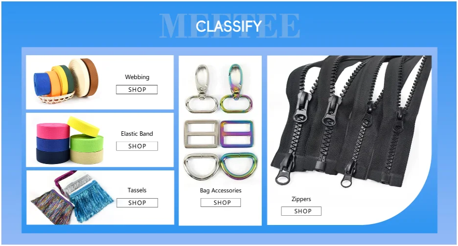 Meetee 10/20/50Pcs 3# 5# Zipper Sliders for Nylon Zips Tape Bag Garment Jacket Zip Puller Head Repair Kit DIY Sewing Accessories