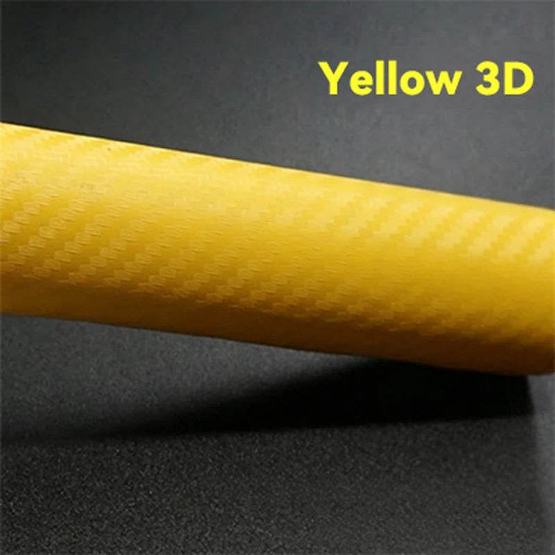 150cm Wide 3D Carbon Fiber Vinyl Film 3M Car Stickers Waterproof DIY Auto Vehicle Motorcycle Car Styling Wrap Roll Accessories