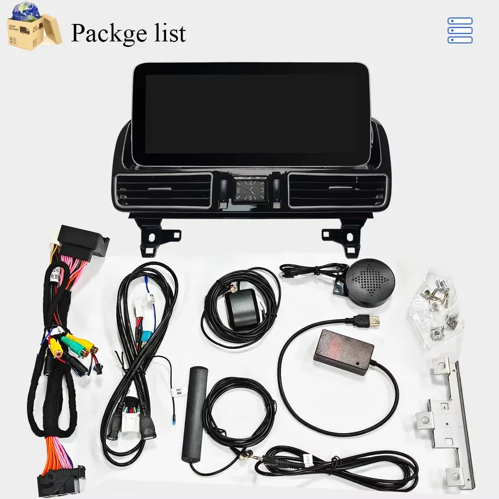 For Mercedes Benz ML GL GLE GLS W166 X166 2012-2019 Car Radio Multimedia Video Player Navigation GPS Android 15 CPU No 2din DVD
