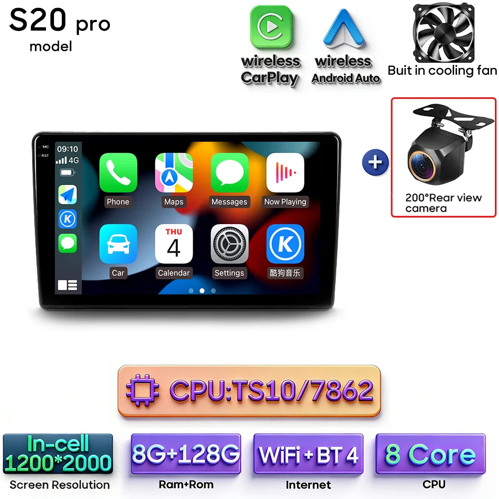 Android For Citroen C4 Grand Picasso 2006 2007 2008 - 2013 Car Multimedia Player Carplay Auto Radio Video Stereo Navigation GPS