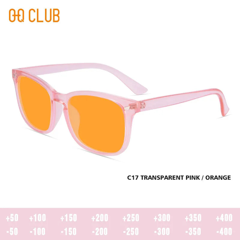 O-Q CLUB Computer Glasses Men Eyeglasses Sleep Glasses Anti Blue Light Glases gaming glasses Decorative Eyepieces Women Eyewear