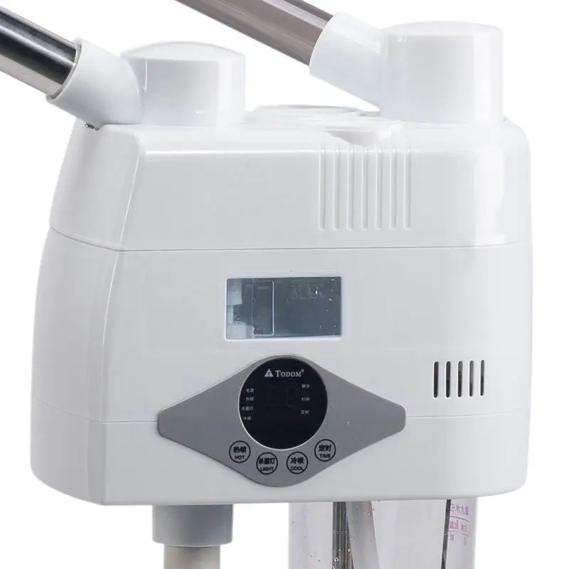 Adjustable Double-Tube Hot and Cold Face Steamer, Portable Facial Hydration Beauty Instrument, Home Skin Care Device