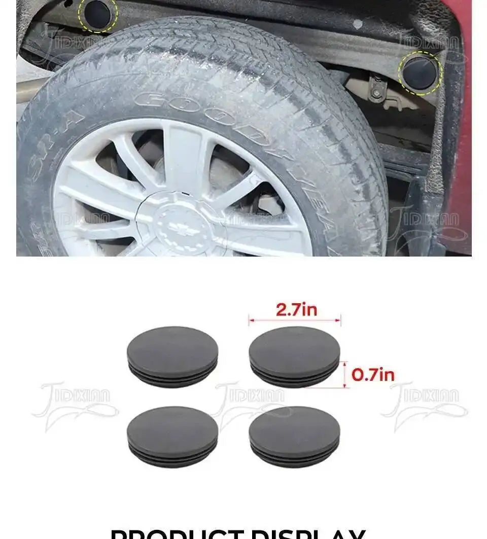 Chassis & Body Hole Dust Plugs, Waterproof — Chevrolet Silverado & GMC Sierra (1999–2026)