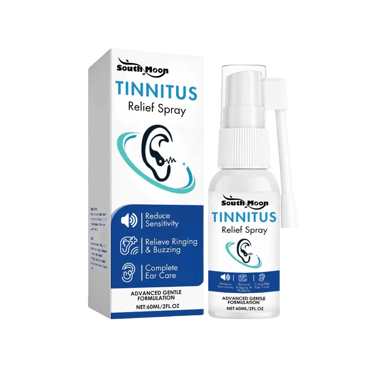 Ear Cleansing Spray 60ml — Earwax Removal & Soothing Ear Care Liquid